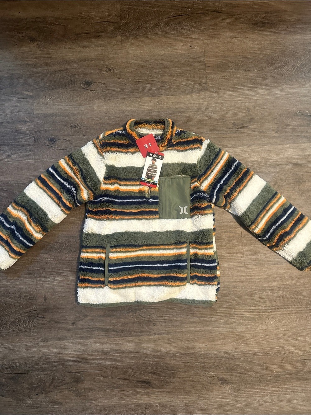 Hurley Kids Sherpa Pullover size 8